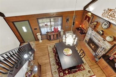 Stunning Log Cabin with breathtaking panoramic views of Lake on Nocona Hills Golf Course in Texas - for sale on GolfHomes.com, golf home, golf lot