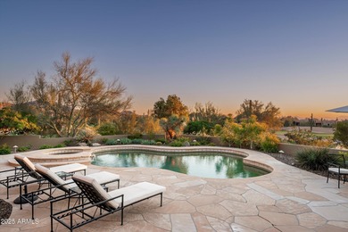 Impeccably maintained and perfectly positioned on the 6th on Desert Highlands Golf Club in Arizona - for sale on GolfHomes.com, golf home, golf lot