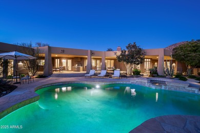 Impeccably maintained and perfectly positioned on the 6th on Desert Highlands Golf Club in Arizona - for sale on GolfHomes.com, golf home, golf lot