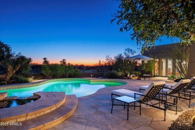 Impeccably maintained and perfectly positioned on the 6th on Desert Highlands Golf Club in Arizona - for sale on GolfHomes.com, golf home, golf lot