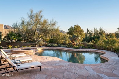 Impeccably maintained and perfectly positioned on the 6th on Desert Highlands Golf Club in Arizona - for sale on GolfHomes.com, golf home, golf lot