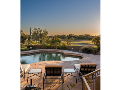 Impeccably maintained and perfectly positioned on the 6th on Desert Highlands Golf Club in Arizona - for sale on GolfHomes.com, golf home, golf lot