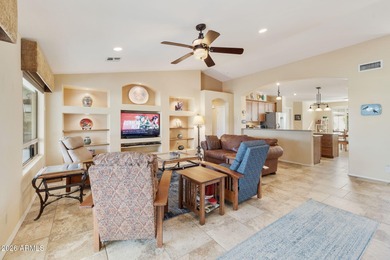 One of a kind 3BR, 3BA popular Palmera on the 8th green at the on Ironwood Golf Club in Arizona - for sale on GolfHomes.com, golf home, golf lot