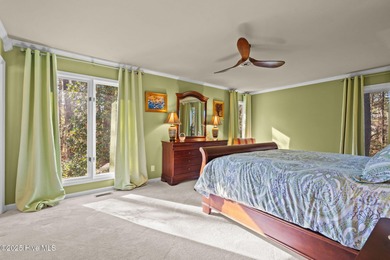 This one-of-a-kind ranch style home is beautifully positioned on on Deercroft Golf and Country Club in North Carolina - for sale on GolfHomes.com, golf home, golf lot