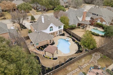 Welcome to 727 Ashleigh Lane, a tastefully updated residence in on Timarron Country Club in Texas - for sale on GolfHomes.com, golf home, golf lot