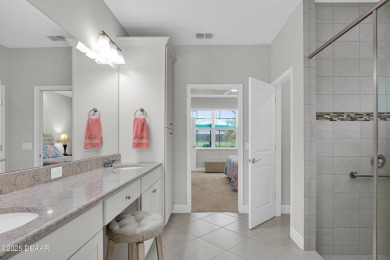 Tropical-inspired Coconut model single-family pool & spa home on LPGA International Golf Course in Florida - for sale on GolfHomes.com, golf home, golf lot