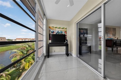 Welcome to this spacious and fully furnished 2-bedroom, 2-bath on Sunrise Lakes Phase III in Florida - for sale on GolfHomes.com, golf home, golf lot