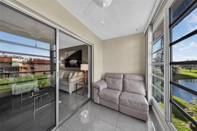Welcome to this spacious and fully furnished 2-bedroom, 2-bath on Sunrise Lakes Phase III in Florida - for sale on GolfHomes.com, golf home, golf lot