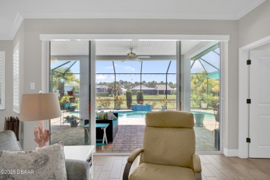 Tropical-inspired Coconut model single-family pool & spa home on LPGA International Golf Course in Florida - for sale on GolfHomes.com, golf home, golf lot