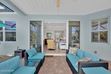 Tropical-inspired Coconut model single-family pool & spa home on LPGA International Golf Course in Florida - for sale on GolfHomes.com, golf home, golf lot