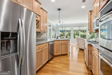Nestled in a private cul-de-sac on one of the largest lots in on The Fairways at Laurel Canyon in Georgia - for sale on GolfHomes.com, golf home, golf lot