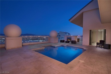 Top floor penthouse,2 levels,270 degrees of views of the strip on Las Vegas Country Club in Nevada - for sale on GolfHomes.com, golf home, golf lot