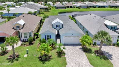 Tropical-inspired Coconut model single-family pool & spa home on LPGA International Golf Course in Florida - for sale on GolfHomes.com, golf home, golf lot