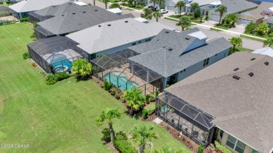 Tropical-inspired Coconut model single-family pool & spa home on LPGA International Golf Course in Florida - for sale on GolfHomes.com, golf home, golf lot