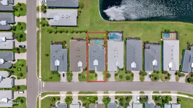 Tropical-inspired Coconut model single-family pool & spa home on LPGA International Golf Course in Florida - for sale on GolfHomes.com, golf home, golf lot