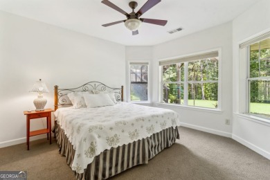 Nestled in a private cul-de-sac on one of the largest lots in on The Fairways at Laurel Canyon in Georgia - for sale on GolfHomes.com, golf home, golf lot