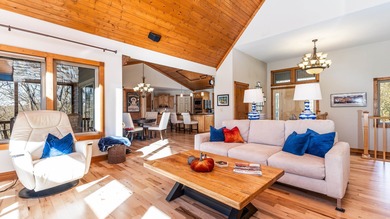 Gorgeous 3 bedroom, 3.5 bath contemporary ranch with rustic on Eagle Ridge Inn and Resort in Illinois - for sale on GolfHomes.com, golf home, golf lot