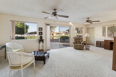 Expanded, immaculately maintained 2BR, 2BA Shawnee model on a on Cottonwood Country Club in Arizona - for sale on GolfHomes.com, golf home, golf lot