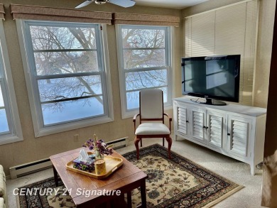 Welcome to this beautifully updated 2-bedroom, 2-bath condo with on Swan Valley Golf Club in Michigan - for sale on GolfHomes.com, golf home, golf lot