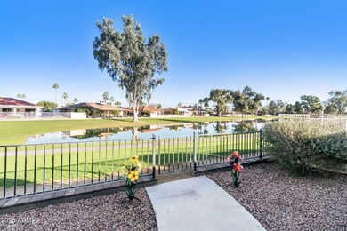 Expanded, immaculately maintained 2BR, 2BA Shawnee model on a on Cottonwood Country Club in Arizona - for sale on GolfHomes.com, golf home, golf lot
