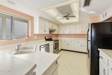 Expanded, immaculately maintained 2BR, 2BA Shawnee model on a on Cottonwood Country Club in Arizona - for sale on GolfHomes.com, golf home, golf lot