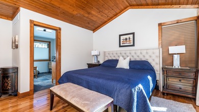 Gorgeous 3 bedroom, 3.5 bath contemporary ranch with rustic on Eagle Ridge Inn and Resort in Illinois - for sale on GolfHomes.com, golf home, golf lot