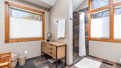 Gorgeous 3 bedroom, 3.5 bath contemporary ranch with rustic on Eagle Ridge Inn and Resort in Illinois - for sale on GolfHomes.com, golf home, golf lot