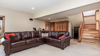 Gorgeous 3 bedroom, 3.5 bath contemporary ranch with rustic on Eagle Ridge Inn and Resort in Illinois - for sale on GolfHomes.com, golf home, golf lot