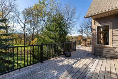 Gorgeous 3 bedroom, 3.5 bath contemporary ranch with rustic on Eagle Ridge Inn and Resort in Illinois - for sale on GolfHomes.com, golf home, golf lot