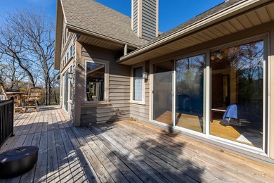 Gorgeous 3 bedroom, 3.5 bath contemporary ranch with rustic on Eagle Ridge Inn and Resort in Illinois - for sale on GolfHomes.com, golf home, golf lot