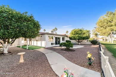 Expanded, immaculately maintained 2BR, 2BA Shawnee model on a on Cottonwood Country Club in Arizona - for sale on GolfHomes.com, golf home, golf lot