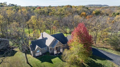 Gorgeous 3 bedroom, 3.5 bath contemporary ranch with rustic on Eagle Ridge Inn and Resort in Illinois - for sale on GolfHomes.com, golf home, golf lot