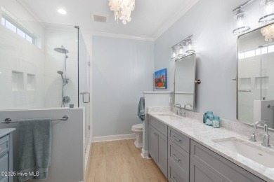 This classic one story, remodeled in 2022, is where modern and on Morehead City Country Club in North Carolina - for sale on GolfHomes.com, golf home, golf lot