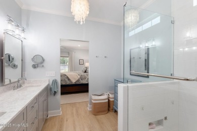 This classic one story, remodeled in 2022, is where modern and on Morehead City Country Club in North Carolina - for sale on GolfHomes.com, golf home, golf lot