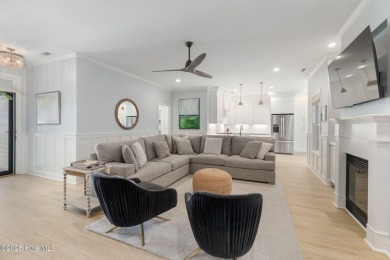 This classic one story, remodeled in 2022, is where modern and on Morehead City Country Club in North Carolina - for sale on GolfHomes.com, golf home, golf lot