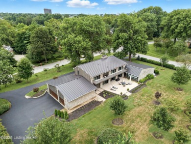 One-of-a-kind home that overlooks the 4th hole of the on Hurstbourne Country Club in Kentucky - for sale on GolfHomes.com, golf home, golf lot