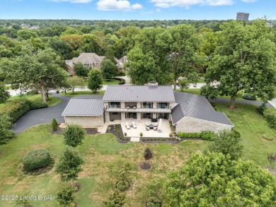 One-of-a-kind home that overlooks the 4th hole of the on Hurstbourne Country Club in Kentucky - for sale on GolfHomes.com, golf home, golf lot