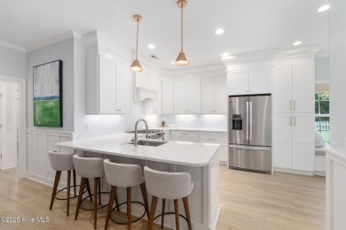 This classic one story, remodeled in 2022, is where modern and on Morehead City Country Club in North Carolina - for sale on GolfHomes.com, golf home, golf lot