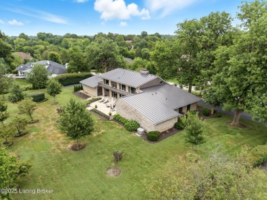 One-of-a-kind home that overlooks the 4th hole of the on Hurstbourne Country Club in Kentucky - for sale on GolfHomes.com, golf home, golf lot
