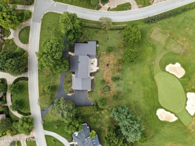 One-of-a-kind home that overlooks the 4th hole of the on Hurstbourne Country Club in Kentucky - for sale on GolfHomes.com, golf home, golf lot