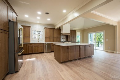 This stunning 3,663 sq. ft. home has been meticulously updated on Pensacola Country Club in Florida - for sale on GolfHomes.com, golf home, golf lot