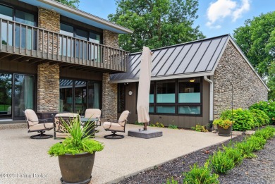 One-of-a-kind home that overlooks the 4th hole of the on Hurstbourne Country Club in Kentucky - for sale on GolfHomes.com, golf home, golf lot