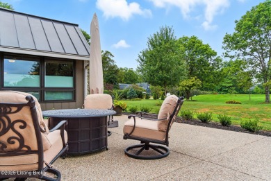 One-of-a-kind home that overlooks the 4th hole of the on Hurstbourne Country Club in Kentucky - for sale on GolfHomes.com, golf home, golf lot