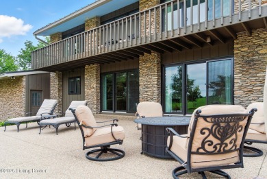 One-of-a-kind home that overlooks the 4th hole of the on Hurstbourne Country Club in Kentucky - for sale on GolfHomes.com, golf home, golf lot