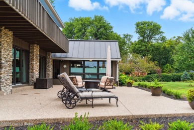 One-of-a-kind home that overlooks the 4th hole of the on Hurstbourne Country Club in Kentucky - for sale on GolfHomes.com, golf home, golf lot