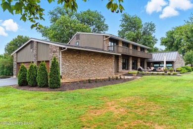 One-of-a-kind home that overlooks the 4th hole of the on Hurstbourne Country Club in Kentucky - for sale on GolfHomes.com, golf home, golf lot