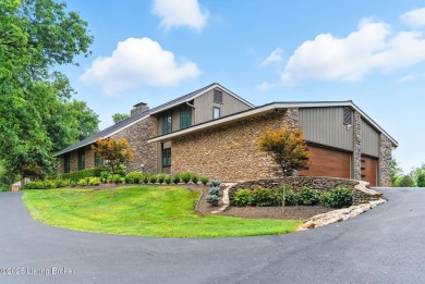 One-of-a-kind home that overlooks the 4th hole of the on Hurstbourne Country Club in Kentucky - for sale on GolfHomes.com, golf home, golf lot