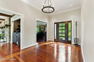 One-of-a-kind home that overlooks the 4th hole of the on Hurstbourne Country Club in Kentucky - for sale on GolfHomes.com, golf home, golf lot