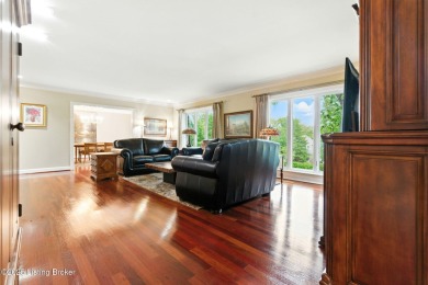 One-of-a-kind home that overlooks the 4th hole of the on Hurstbourne Country Club in Kentucky - for sale on GolfHomes.com, golf home, golf lot
