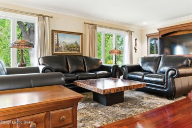 One-of-a-kind home that overlooks the 4th hole of the on Hurstbourne Country Club in Kentucky - for sale on GolfHomes.com, golf home, golf lot